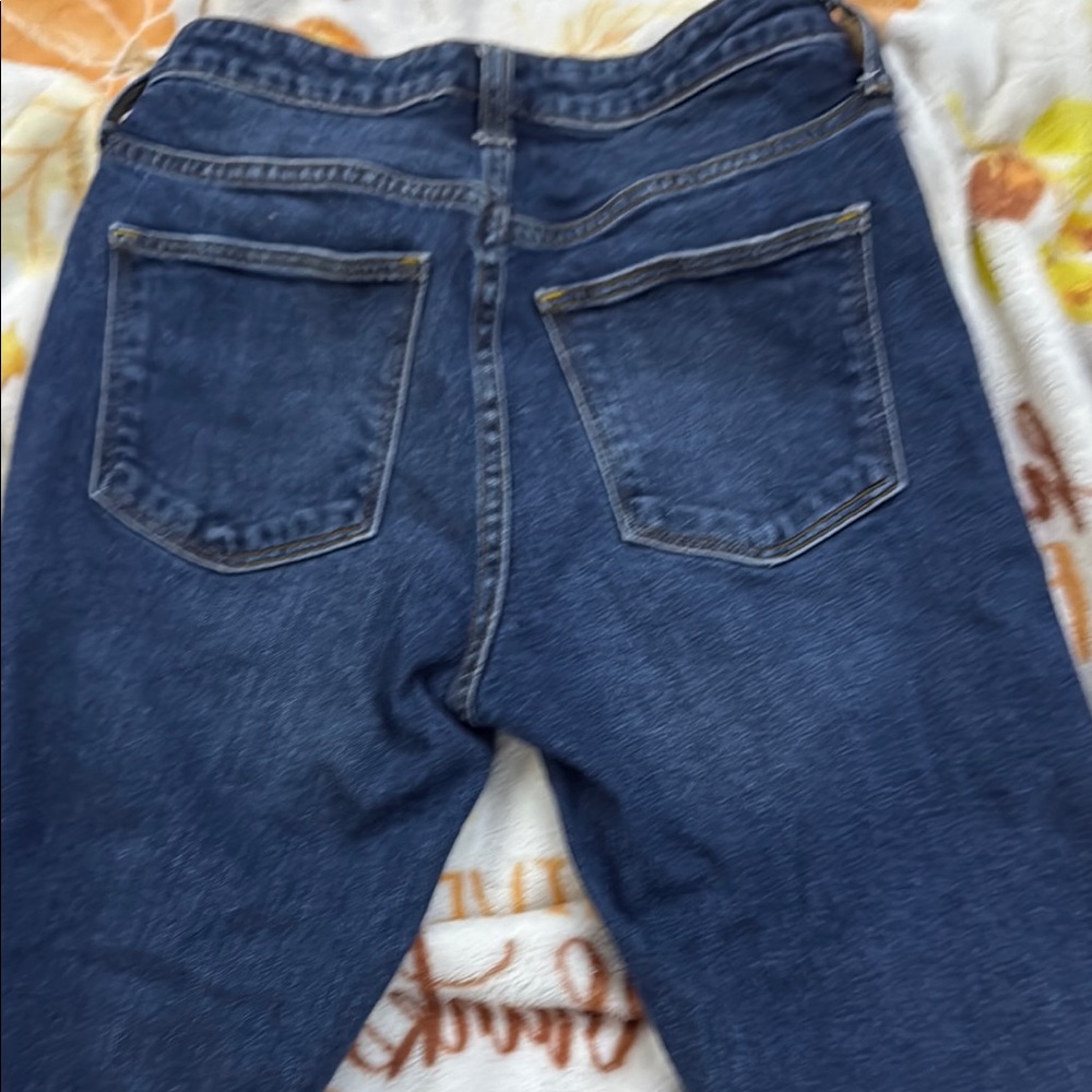 Universal Thread Blue Distressed Jeans - Picture 4 of 5